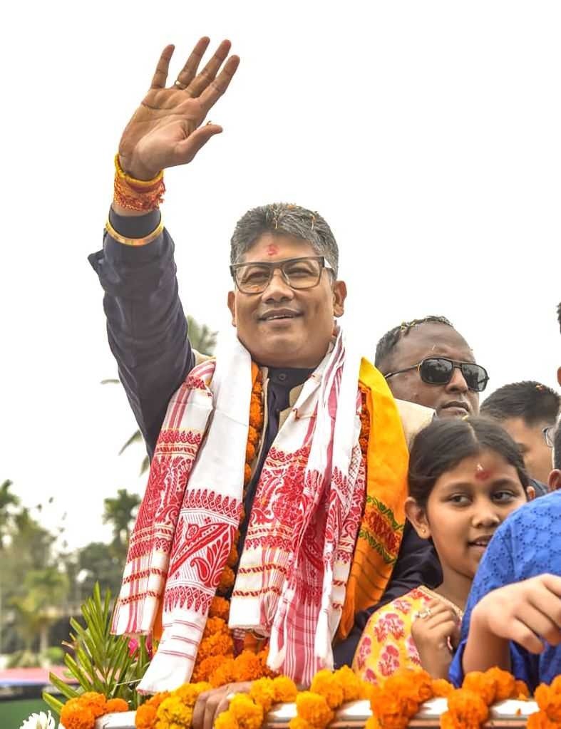 Pijush Hazarika Wins Big from Jagiroad with 93,000-Vote Margin