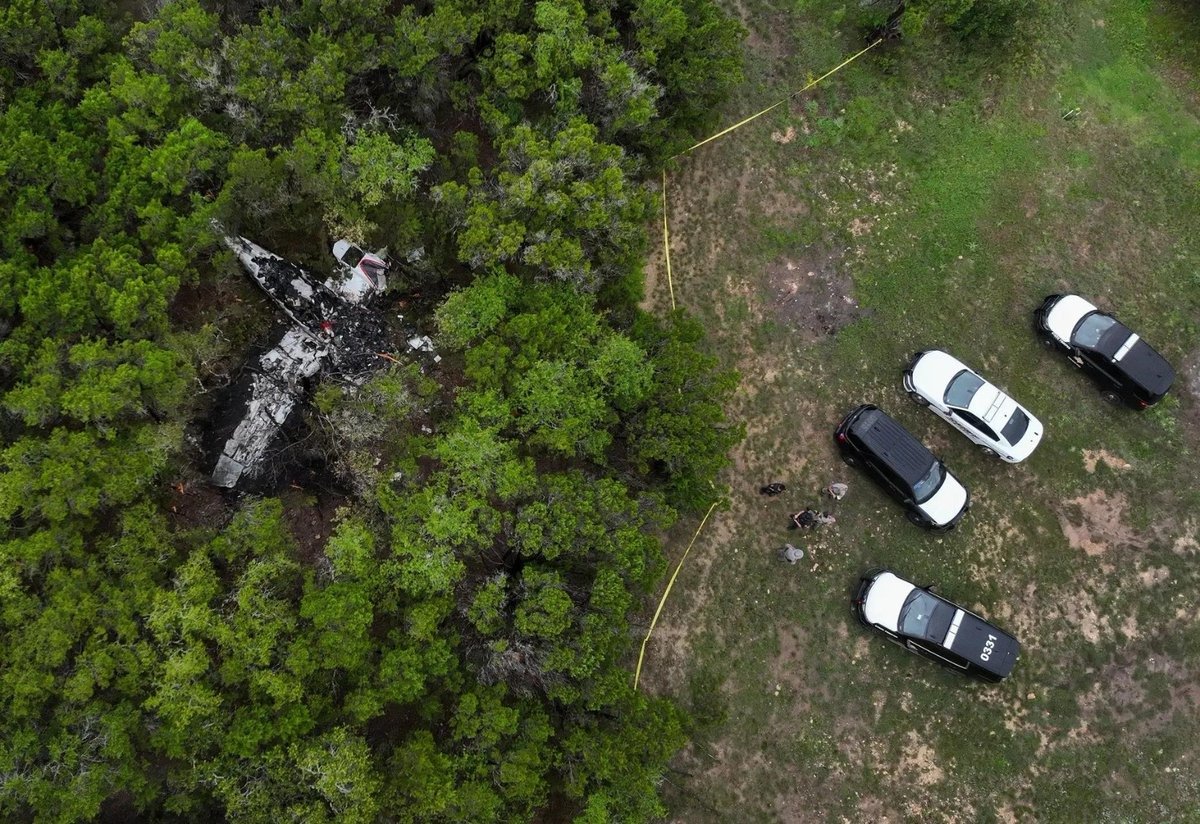 Texas plane crash pickleball players Wimberley accident